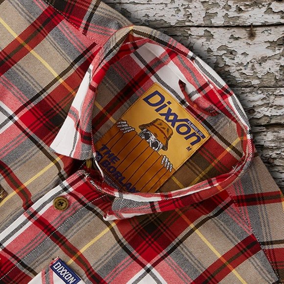 DIXXON Flannel BORLAND Flannel Shirt Men's 3XL - Picture 2 of 8